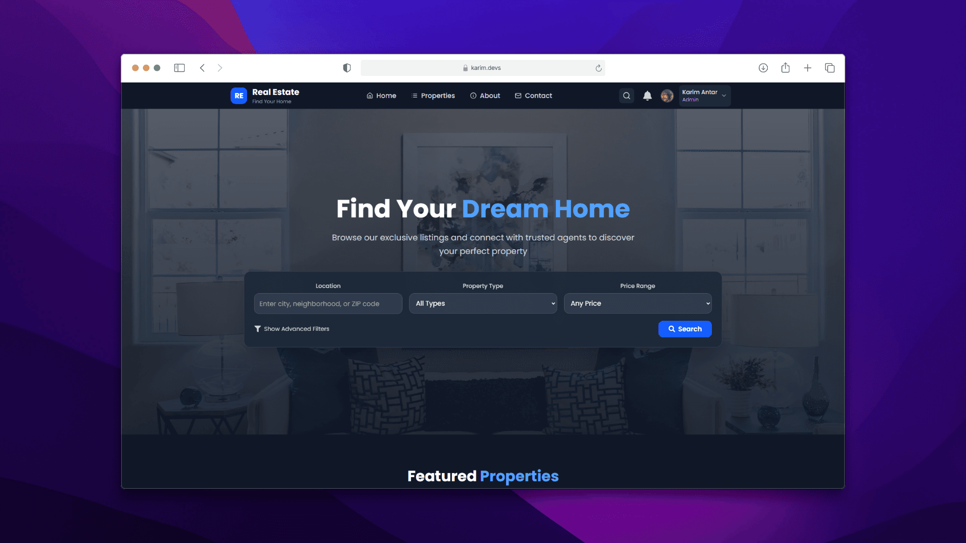 Real Estate Platform